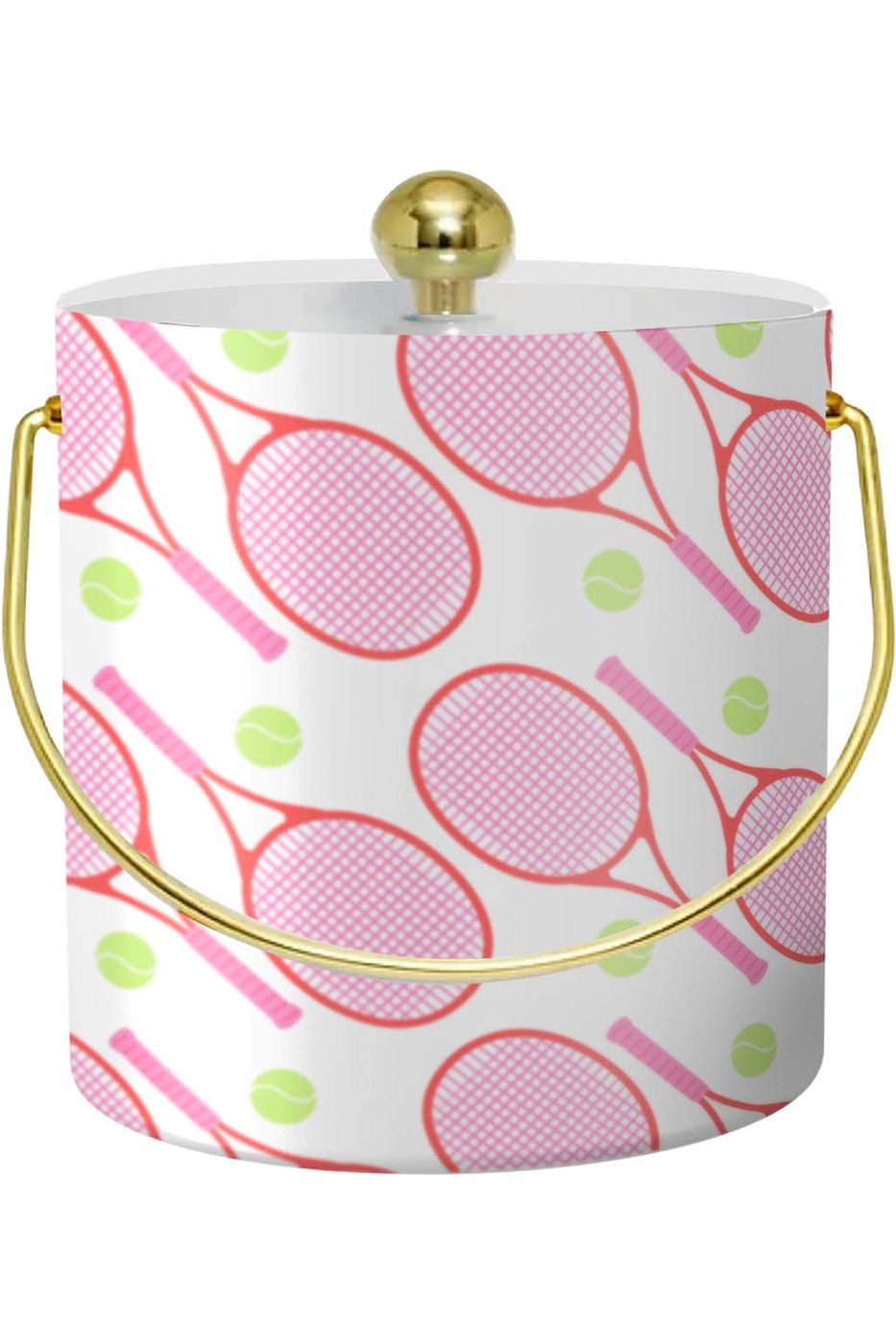 Ice Bucket- Pink Tennis