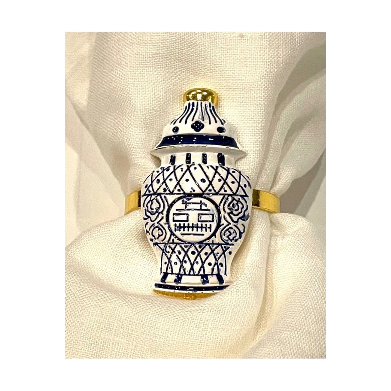 Ginger Jar Napkin Rings The Pearl Pagoda