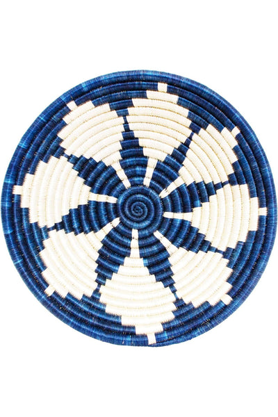 Coastal Woven Bowl - 12" Blue Night Hope