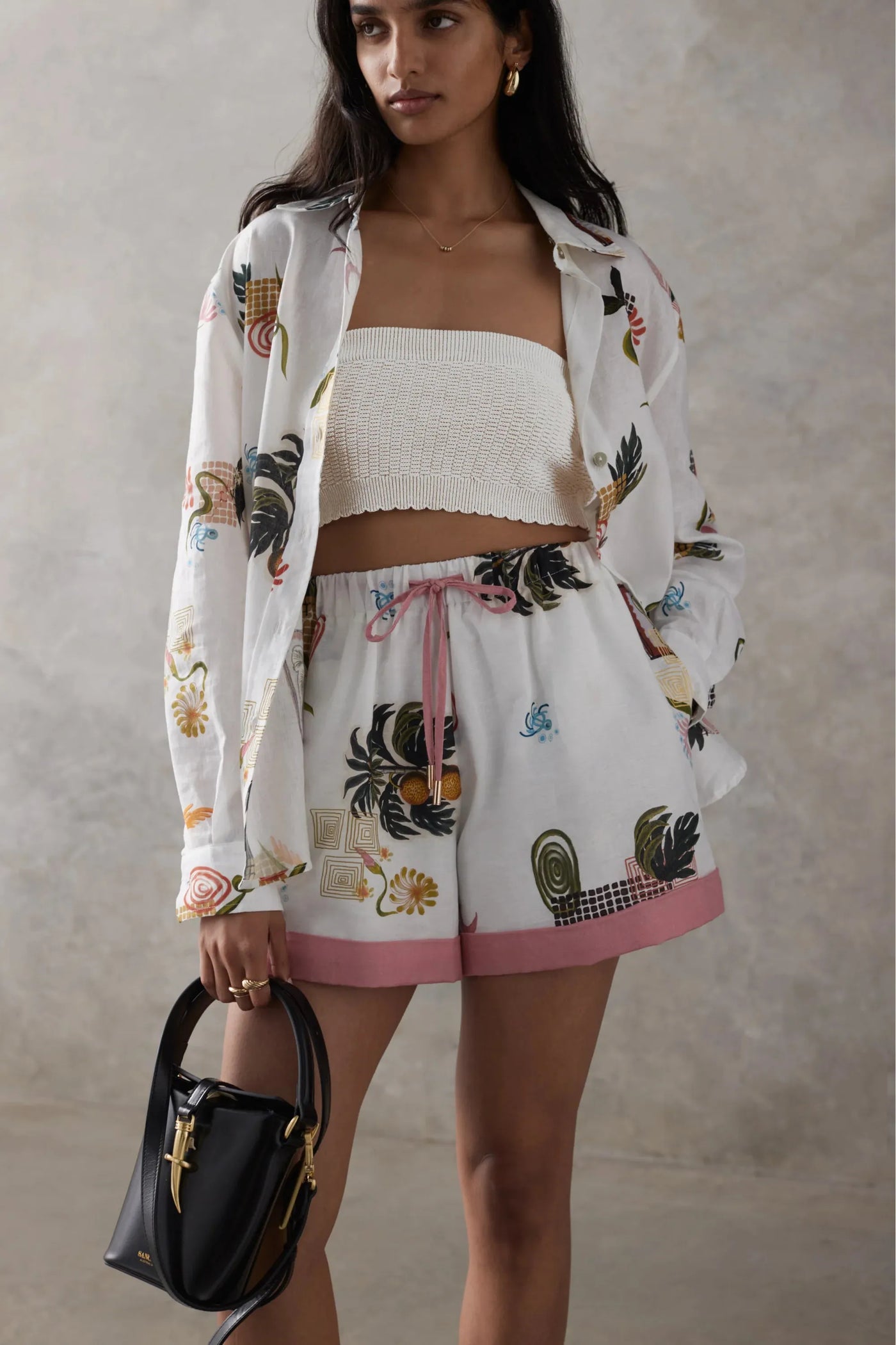 Valencia Print shorts
