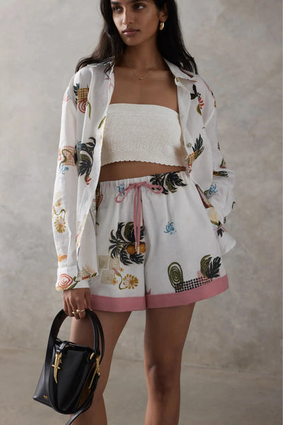 Valencia Print shorts