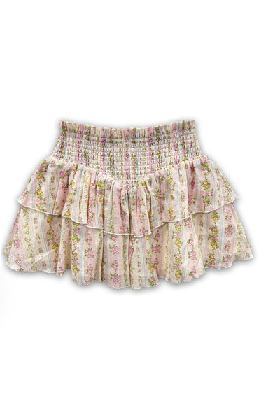 Katie J Brooke Skirt- Shabby Floral Junior