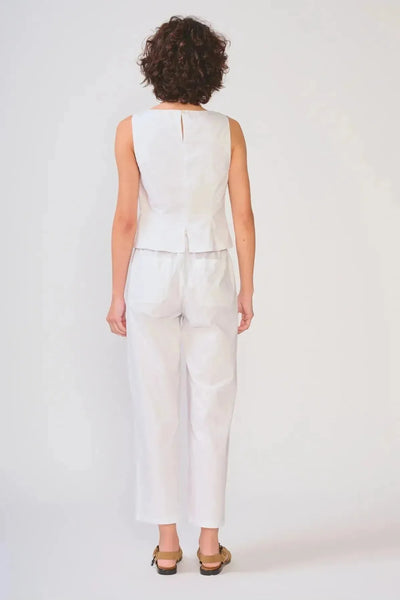 Devyn Top White