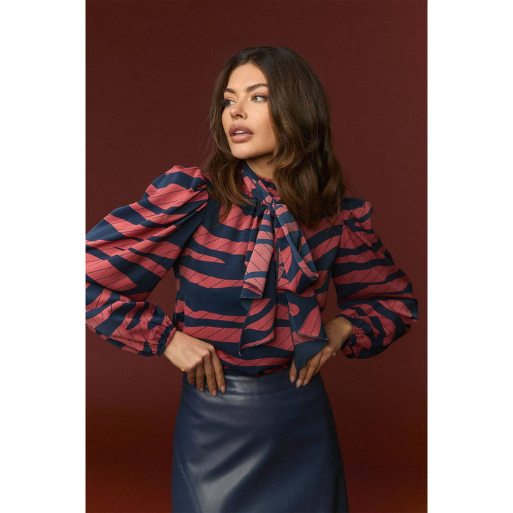 Pink Zebra Top