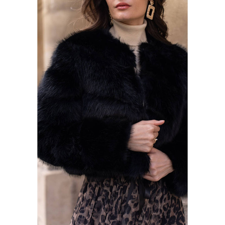 Paula Luxe Faux Fur Jacket