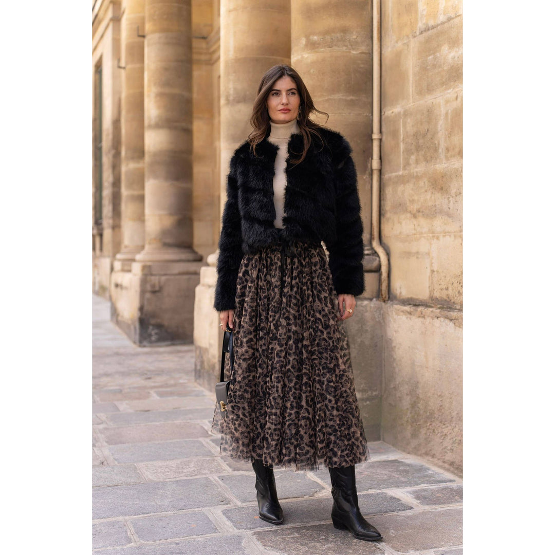 Paula Luxe Faux Fur Jacket