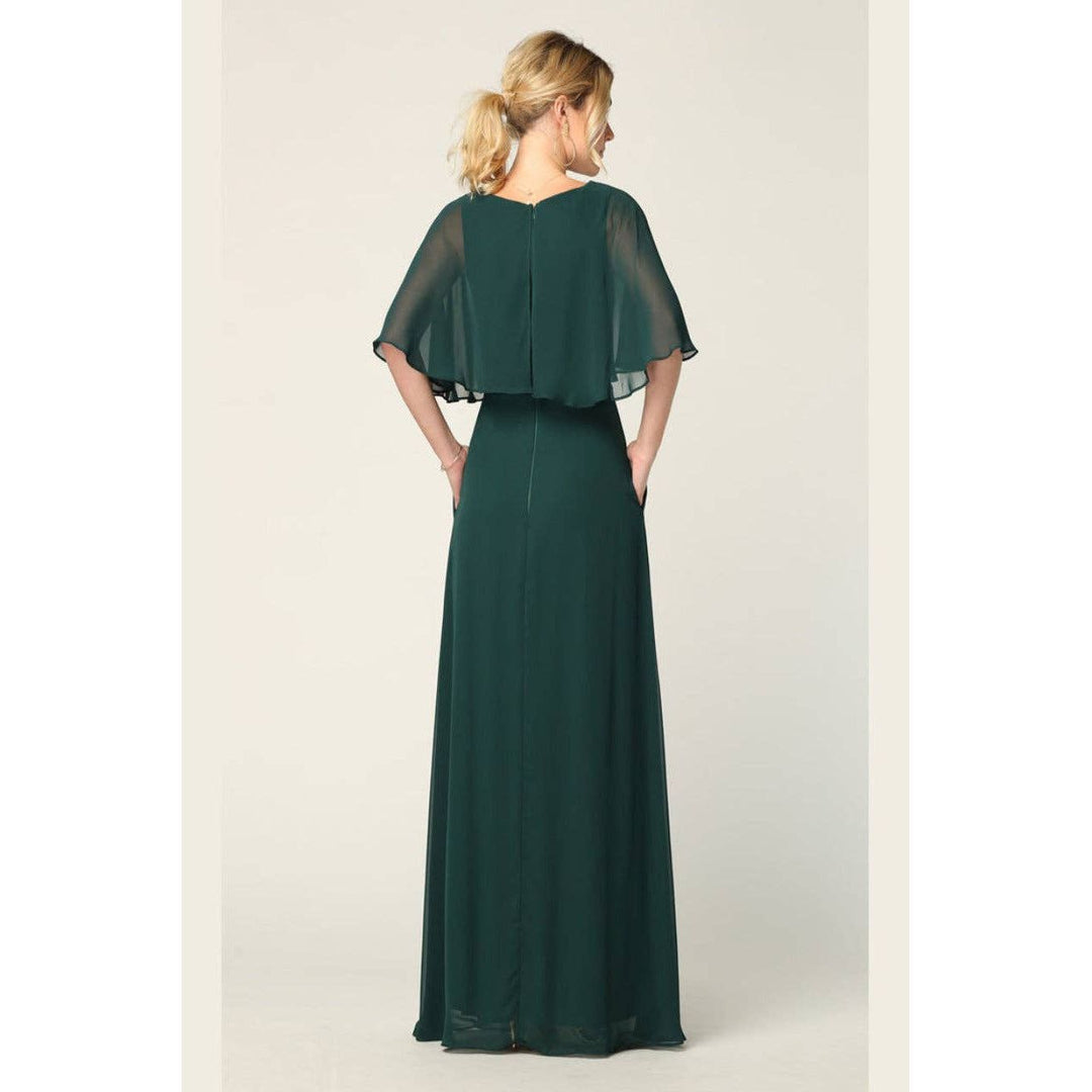 Chiffon A-Line Formal Gown