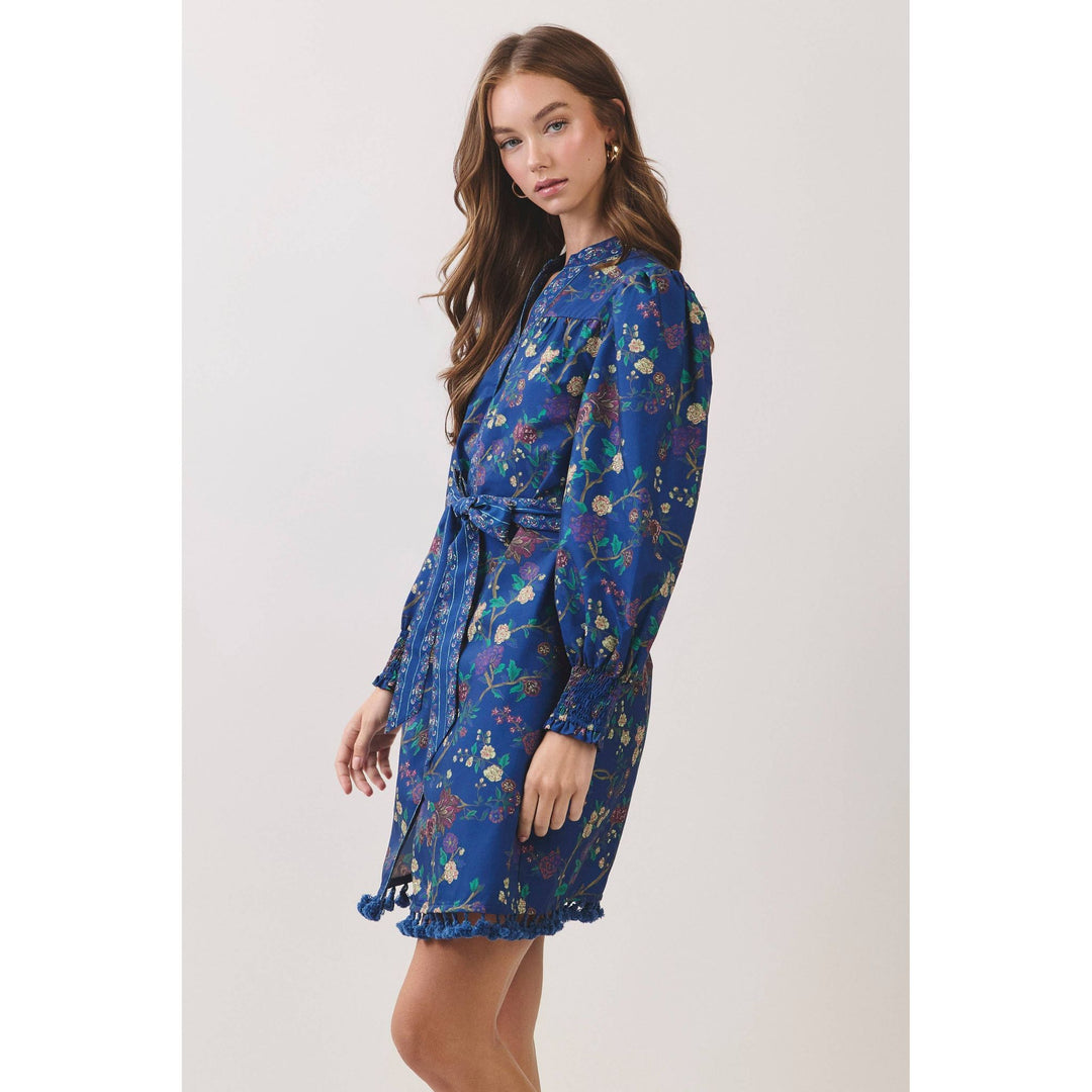Tassel Trim Dress