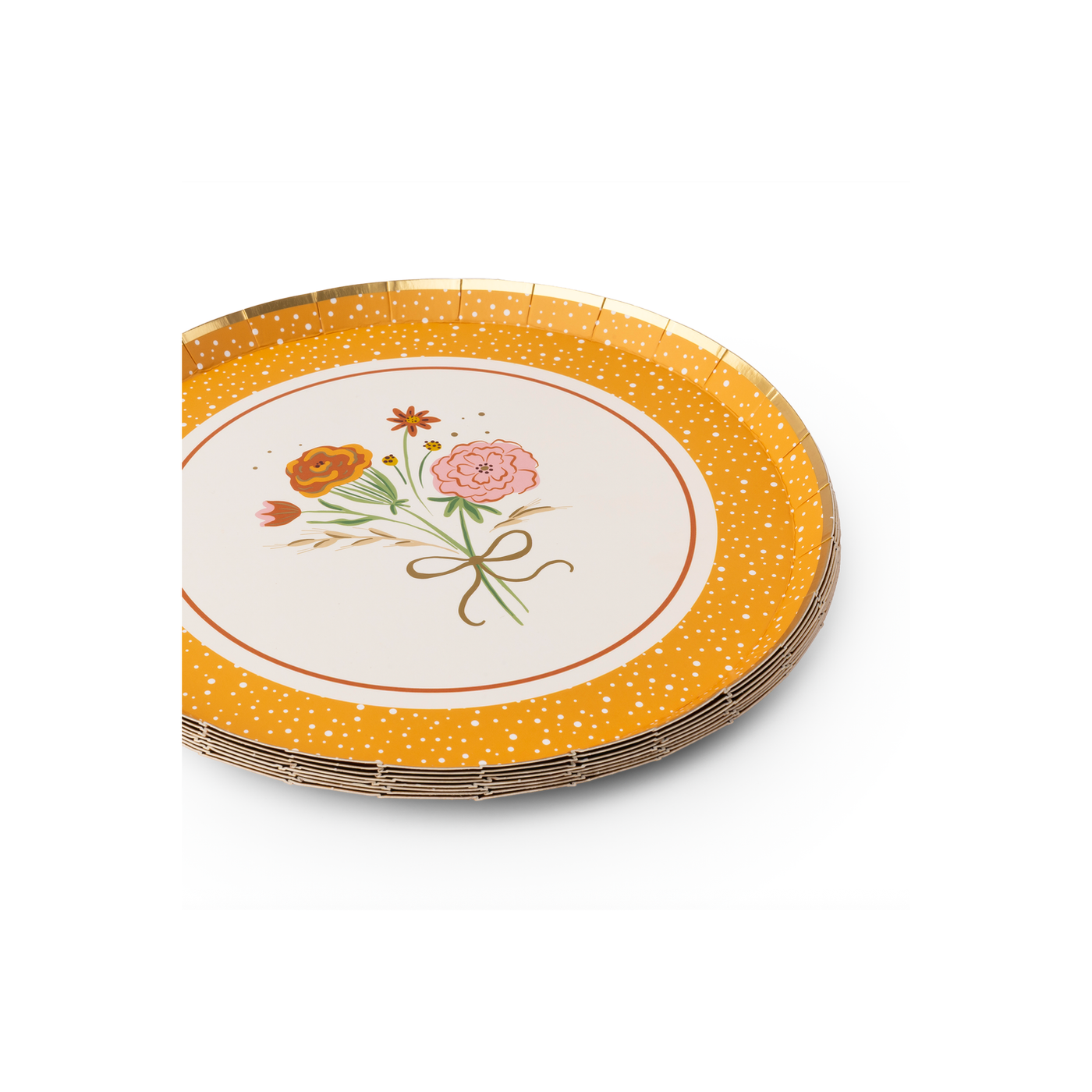 Cozy Fall Florals Dessert Plates