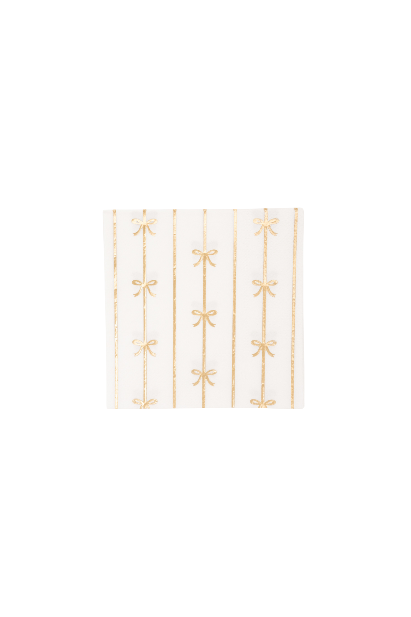 Gold Bow Small Napkins Bonjour Fête