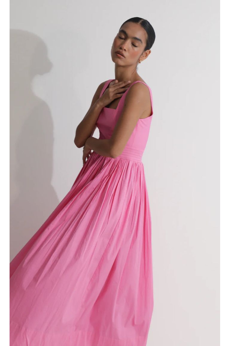 Pink Gala Maxi Dress