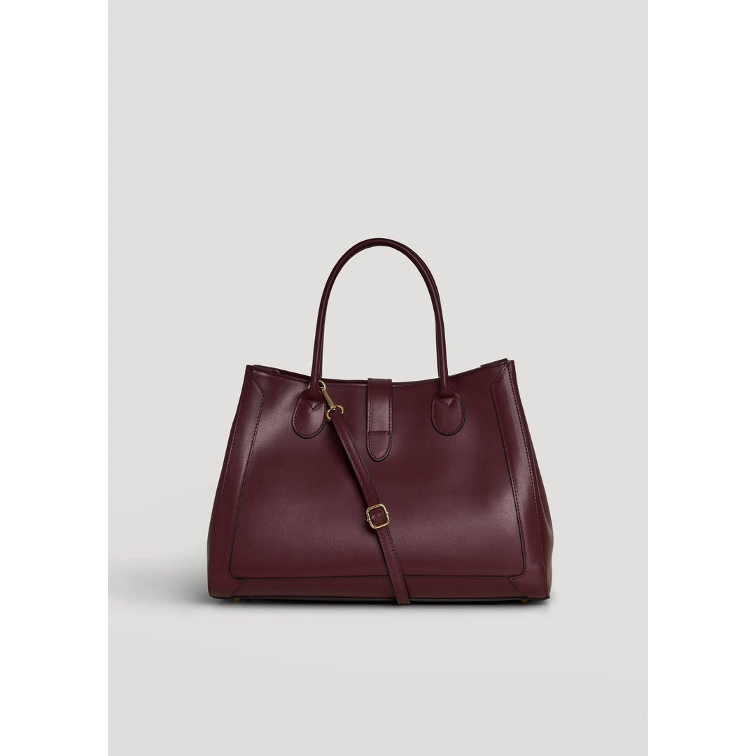 Chloe Bag in Burgundy Brushed Leather