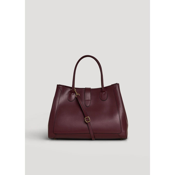 Chloe Bag in Burgundy Brushed Leather