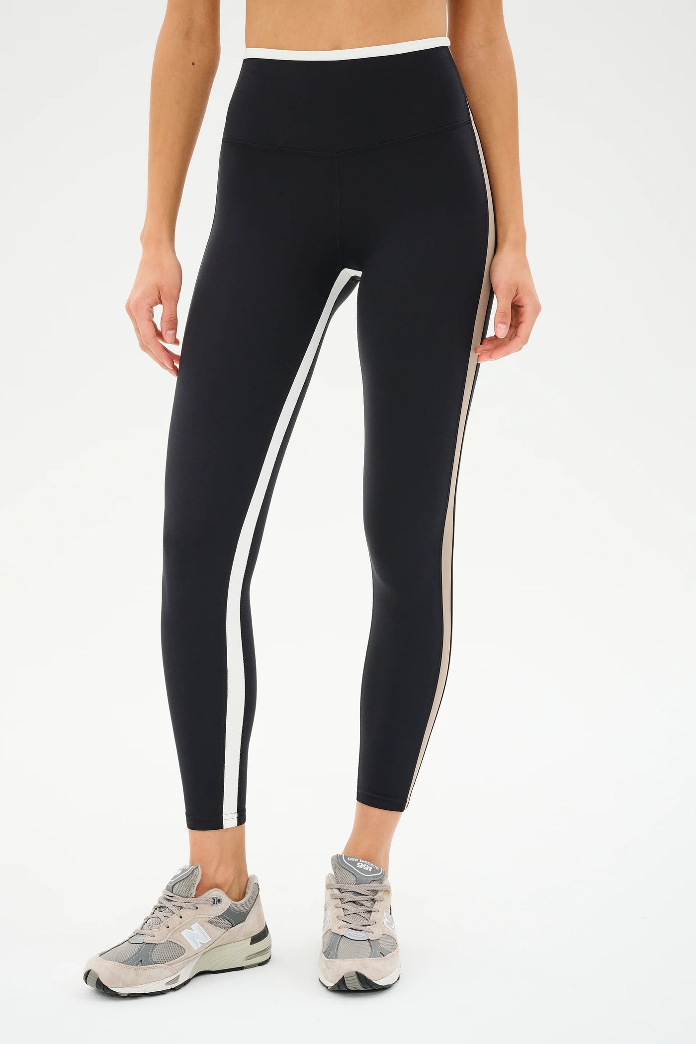 Rigor High Waist-Black/Latte
