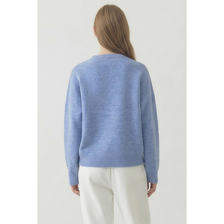 Super Soft Sweater-Carolina Blue