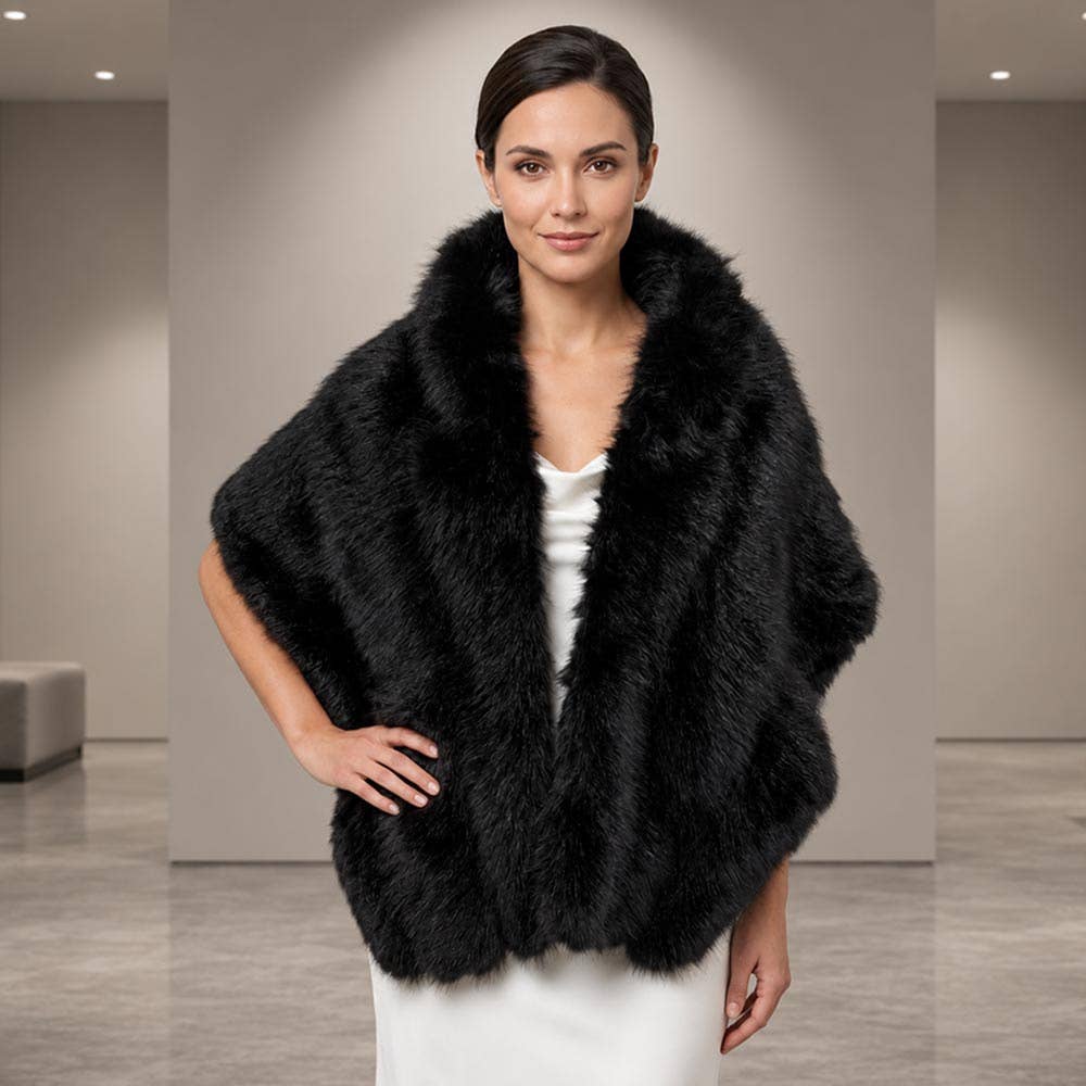 Luxe Faux Fur Wrap