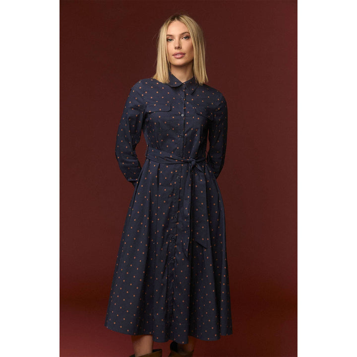 Shine Shirt Dress