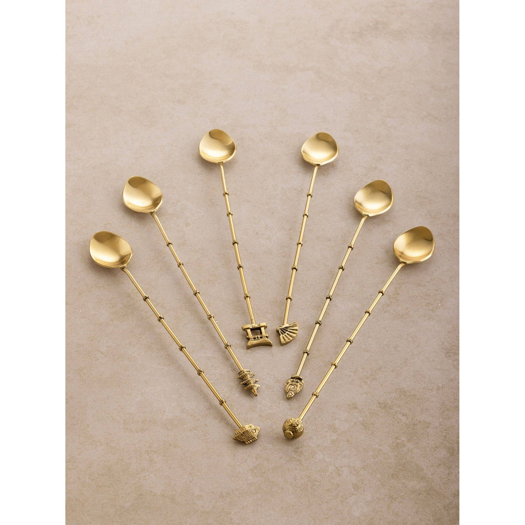 Chinoiserie Cocktail Stirrers – Set of 6