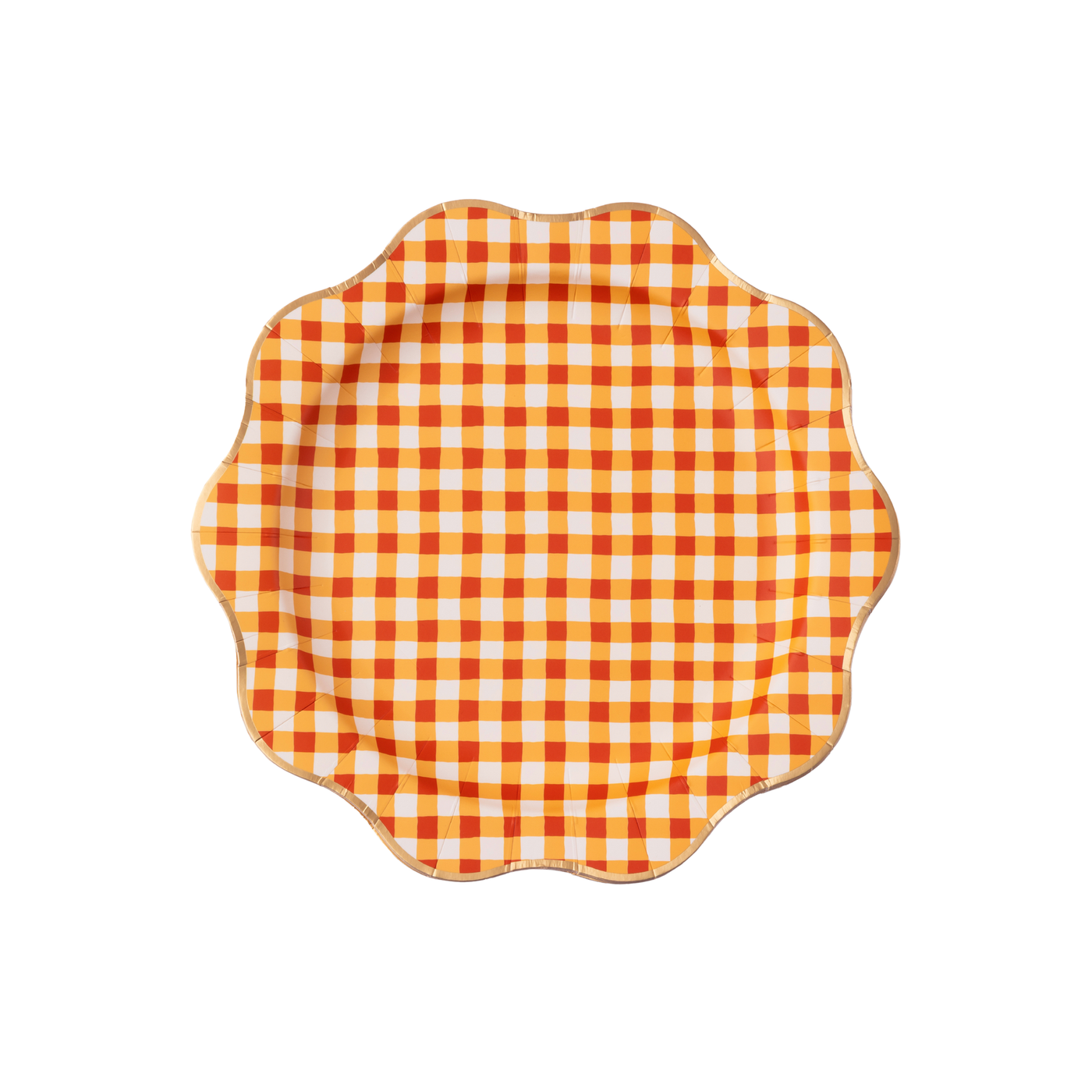 Fall Plaid Dinner Plates