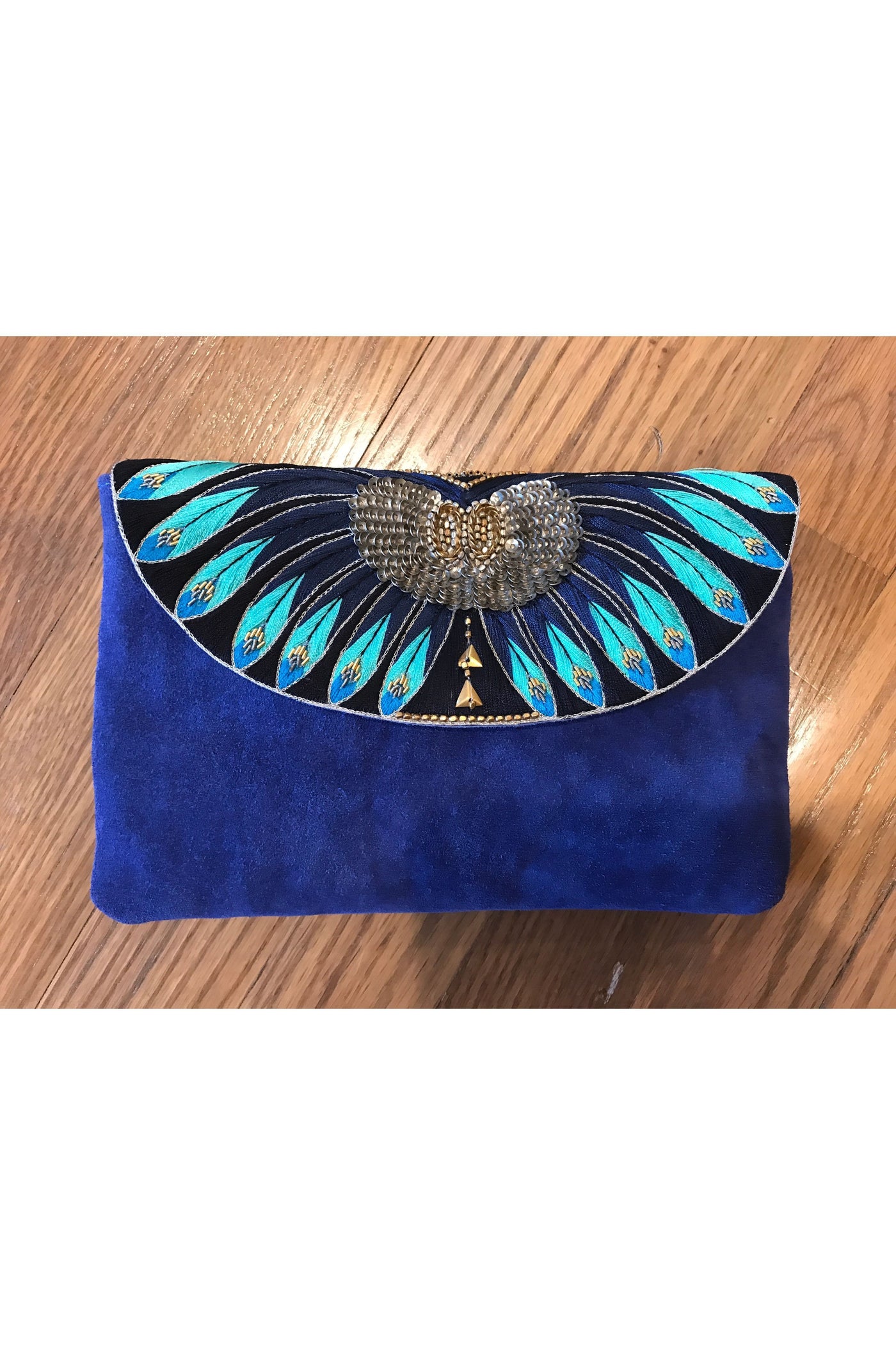 Apolonia Clutch Blue