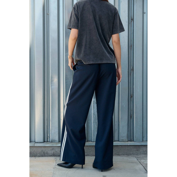 Wide Leg Track Pants