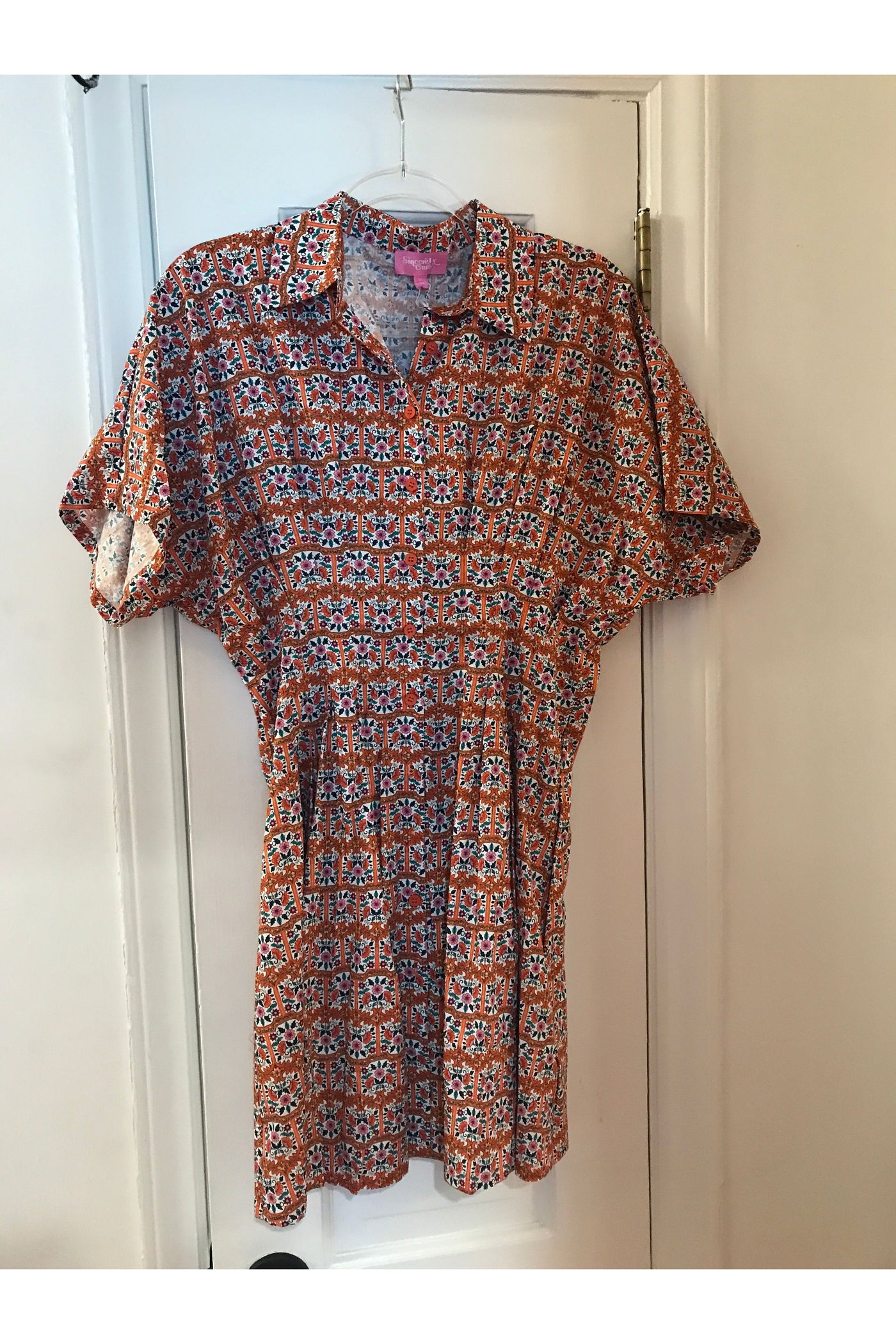 Aureum Tile Print Dress
