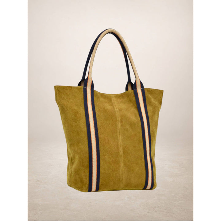 Suede Leather Tote Bag