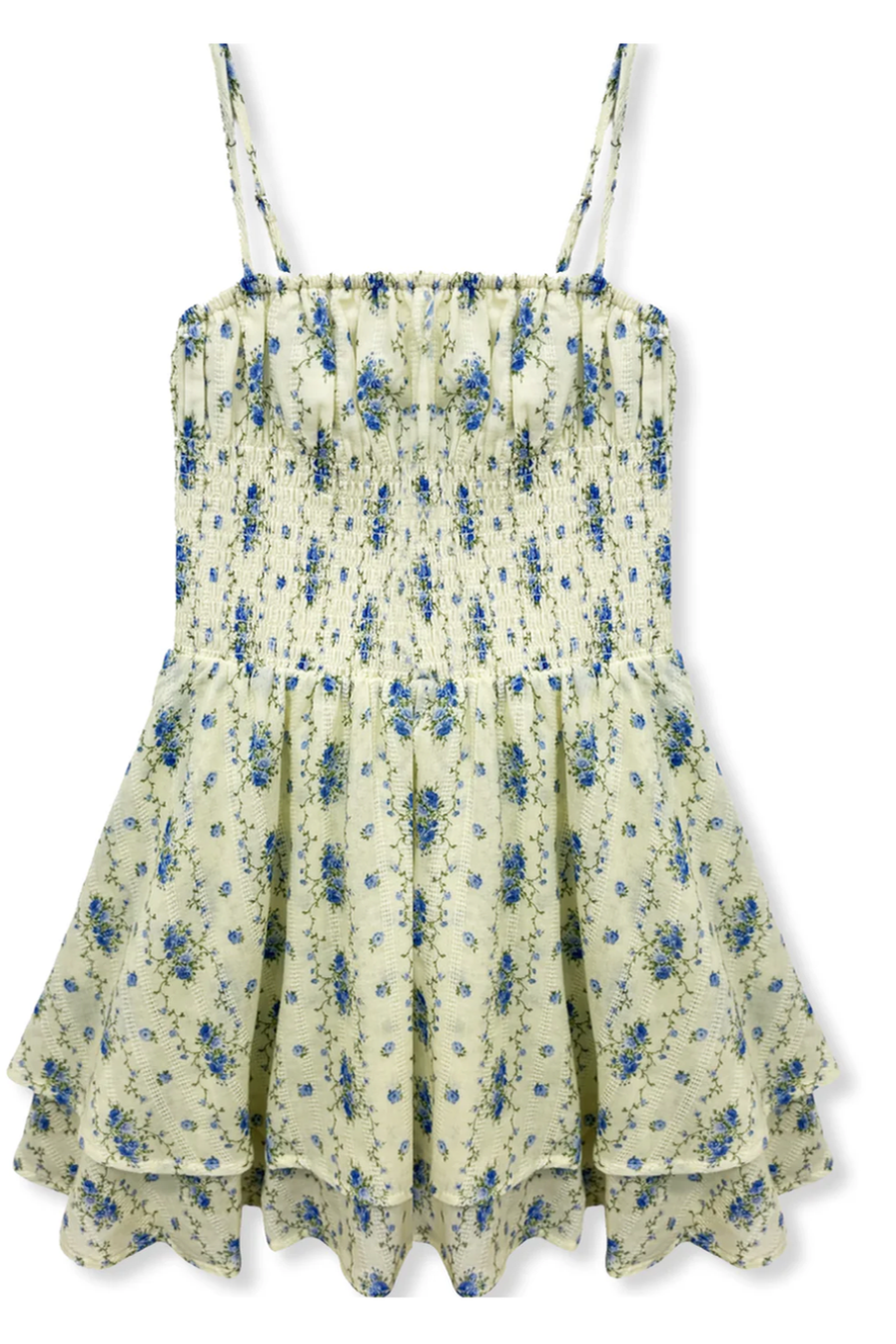 Juniors Perry Printed Dress