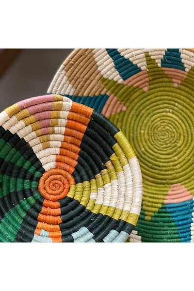 Seratonia Woven Bowl - 8" Jungle