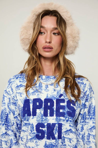 Cassia Crew-Alps Toile- Beach Riot