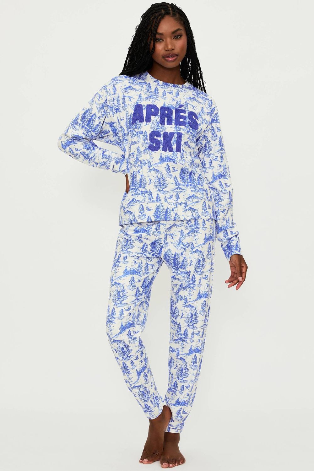 Georgie Joggers-Alps Toile