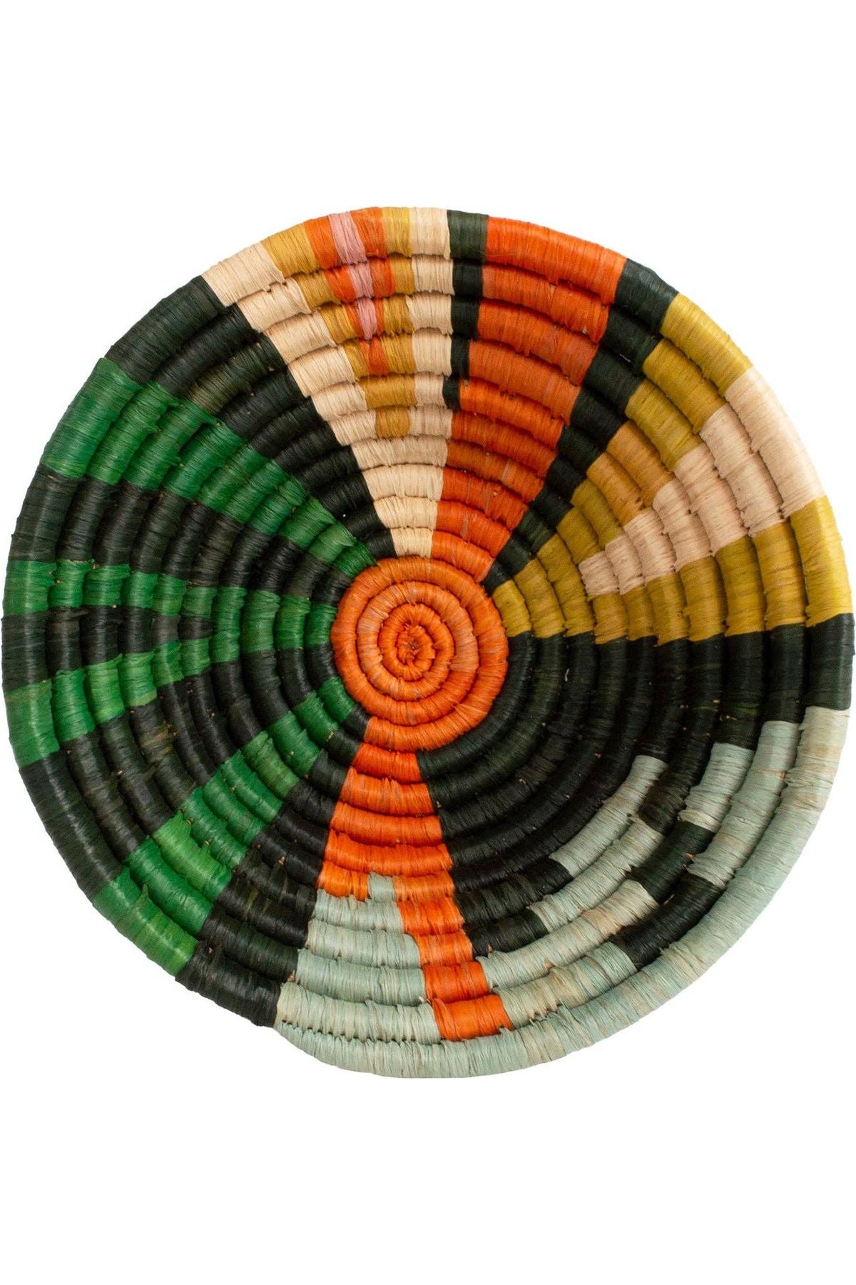 Seratonia Woven Bowl - 8" Jungle