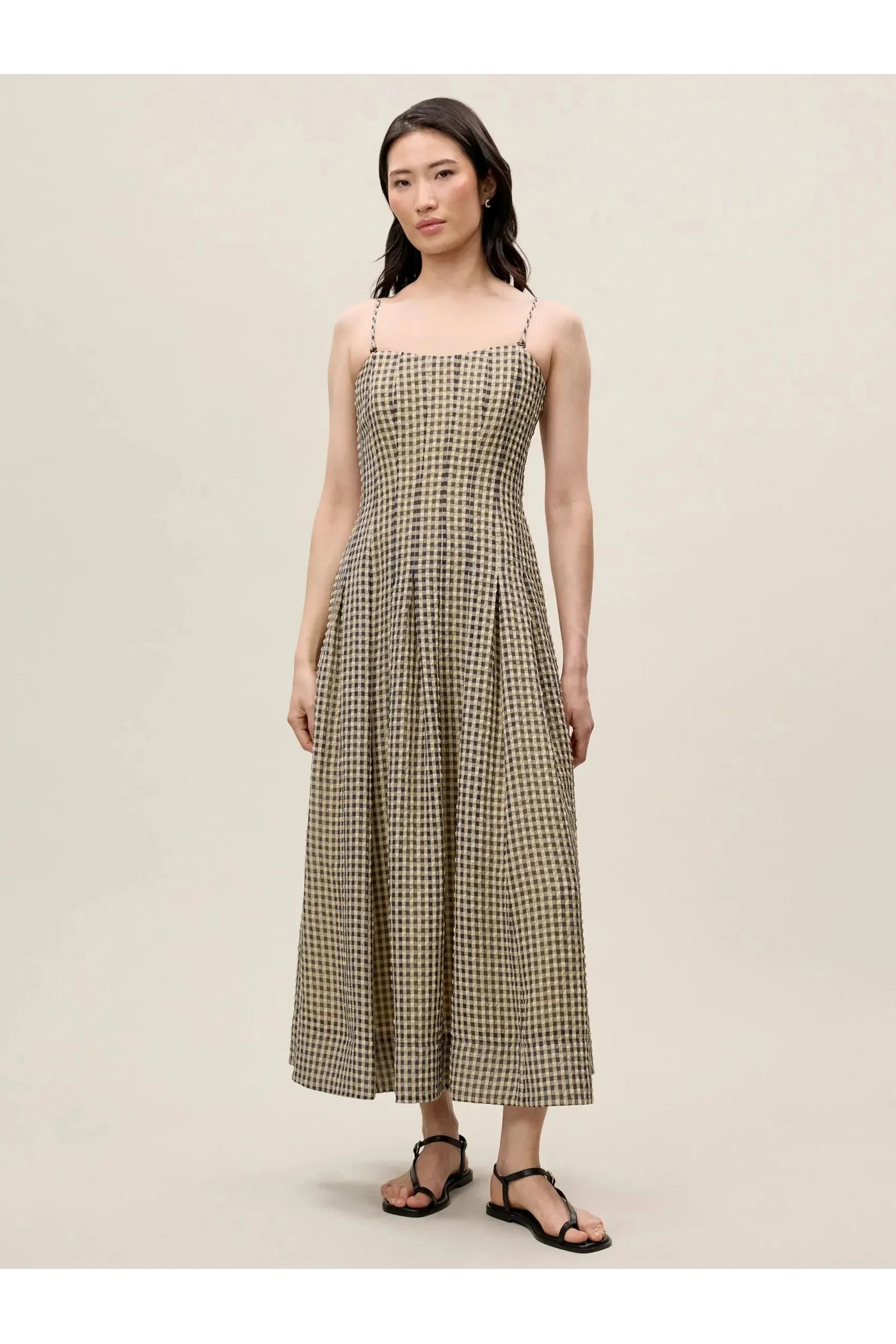 Rebecca Taylor Aster Dress Blue Gingham