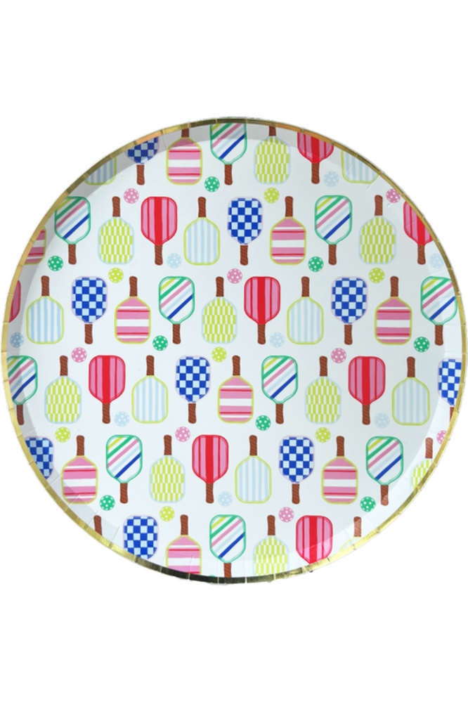 Jollity & Co. + Daydream Society - Pickleball Social Club Dinner Plates