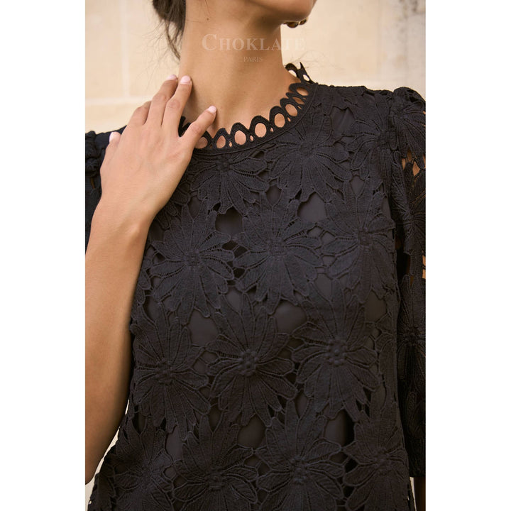 Daisy Guipure Top