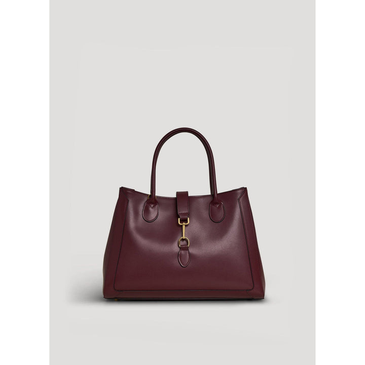 Chloe Bag in Burgundy Brushed Leather