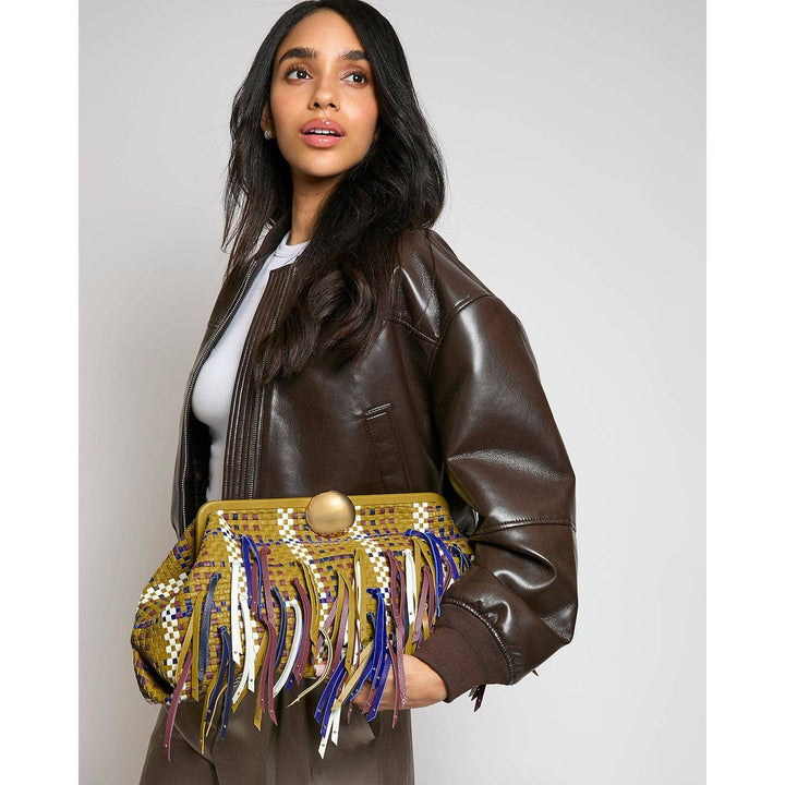 AIMEE - Full Circle Novelty Clutch