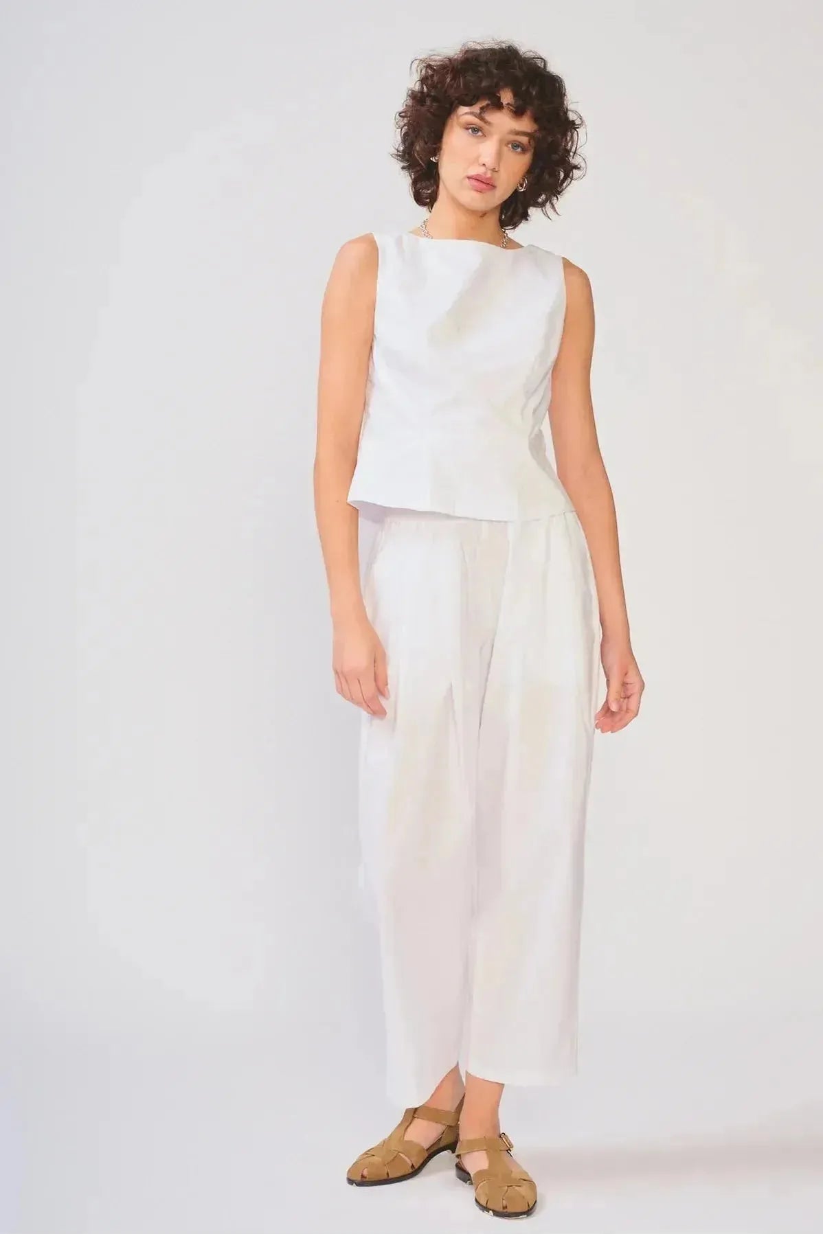 Devyn Top White