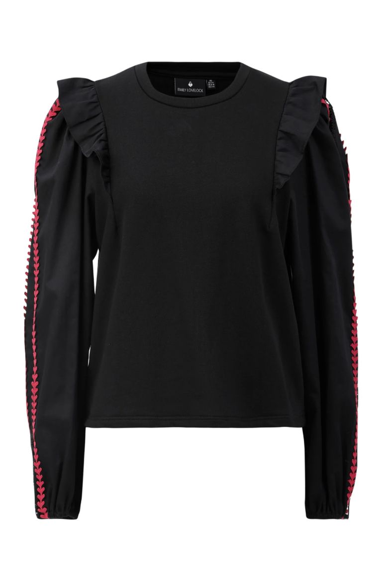 Kacey Lace Sweatshirt