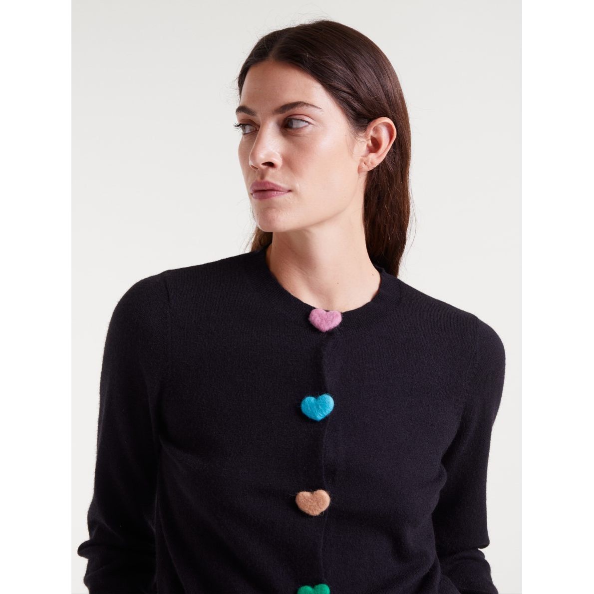 Black Heart Cardigan