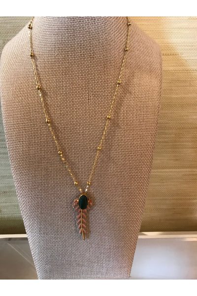 Feather Necklace Nahua