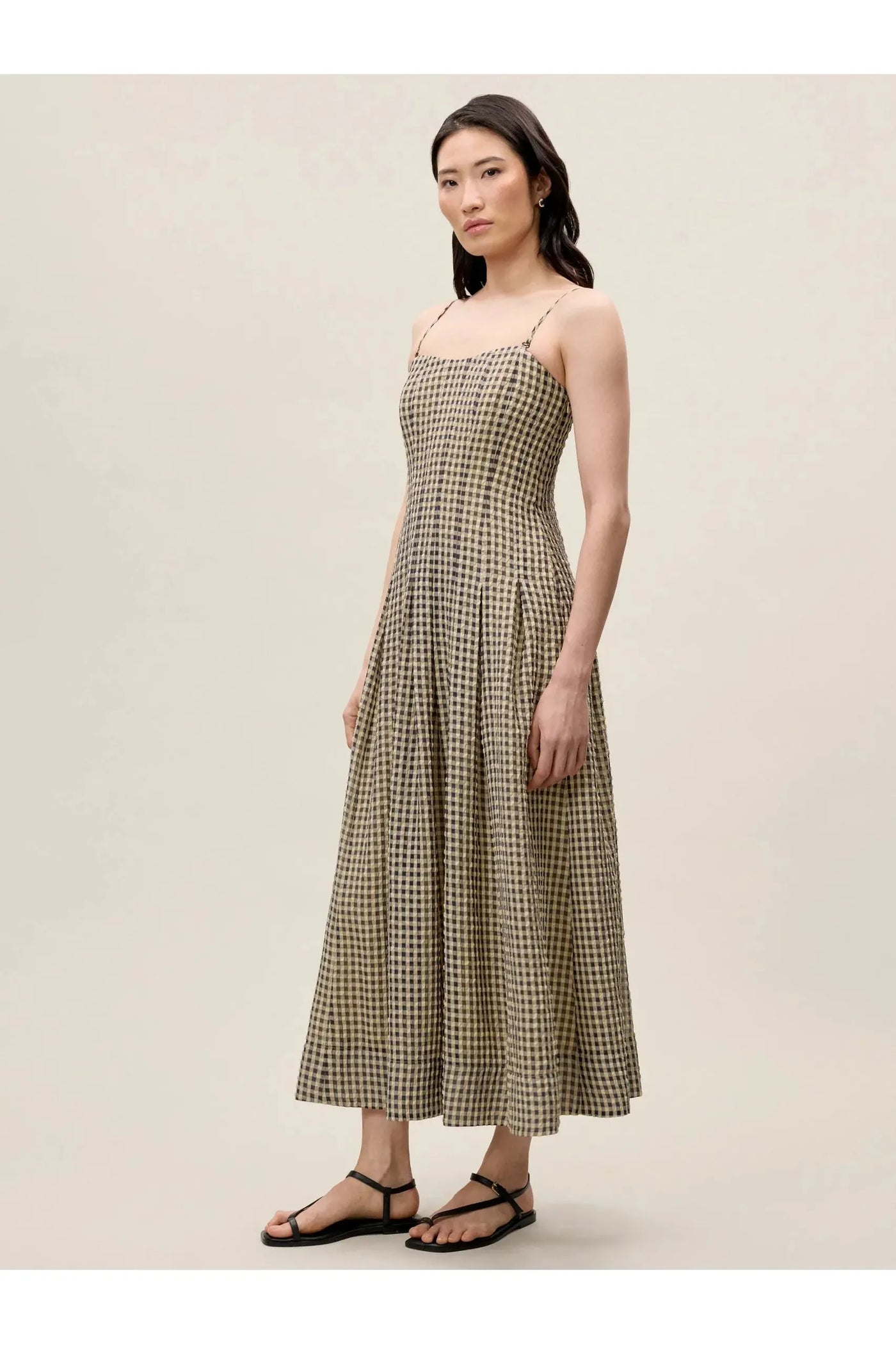Rebecca Taylor Aster Dress Blue Gingham