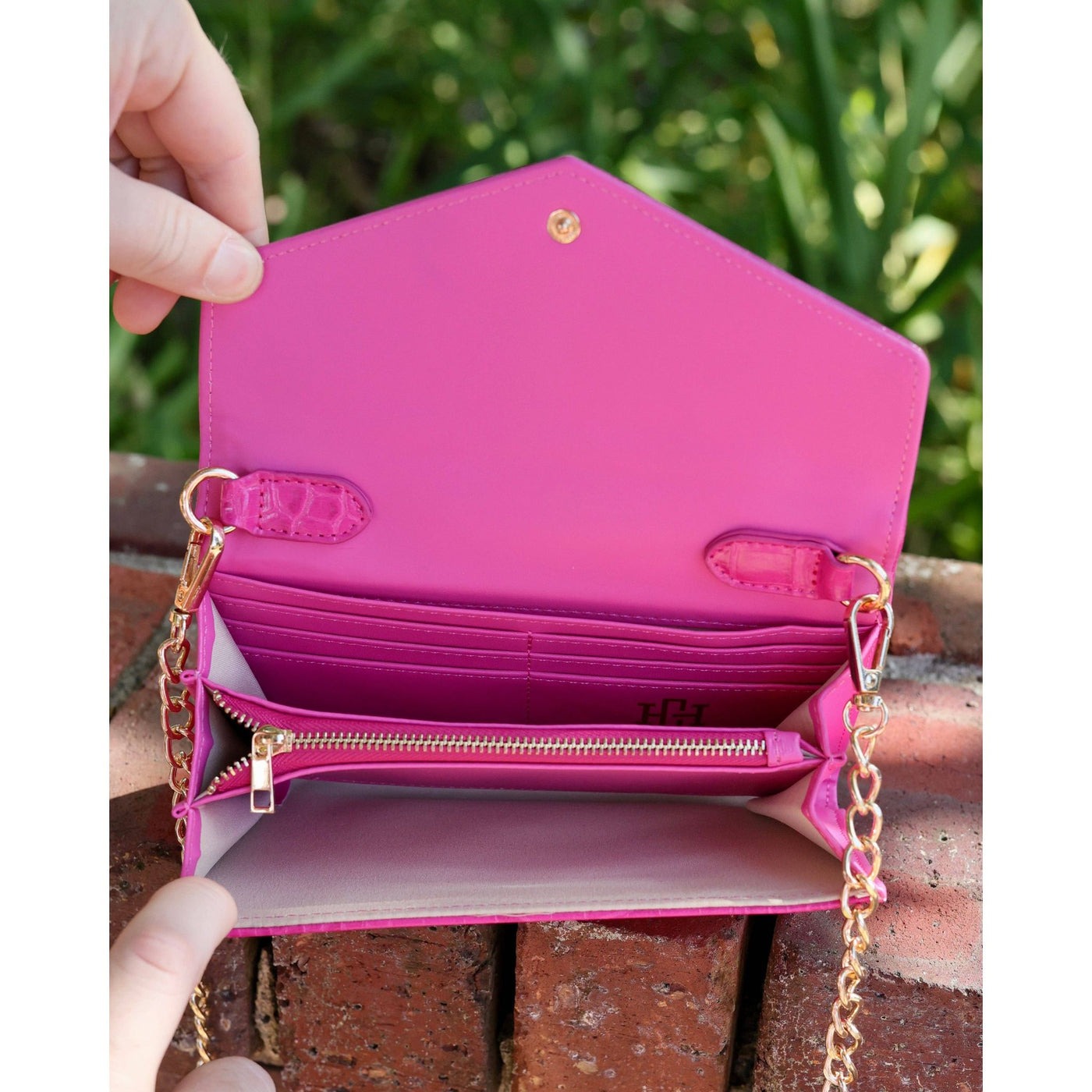 Carlington Clutch-Hot Pink