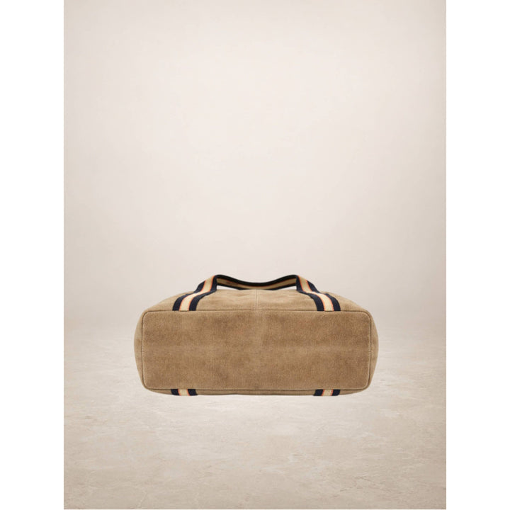 Suede Leather Tote Bag