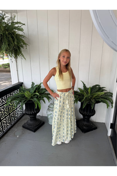 Junior Esme Printed Maxi Skirt