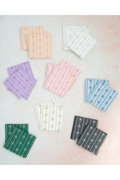Gold Bow Small Napkins Bonjour Fête