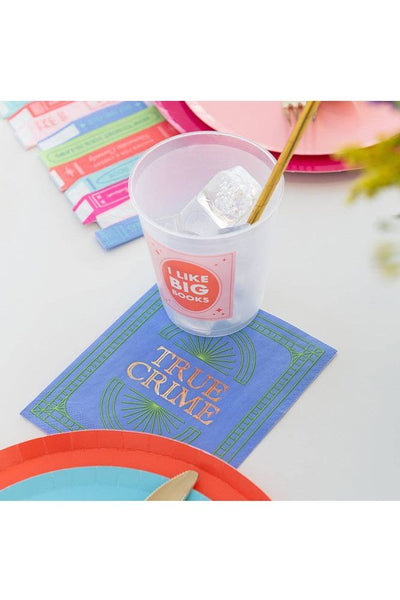 Jollity & Co. + Daydream Society - Book Club "Book Cover" Cocktail Napkins