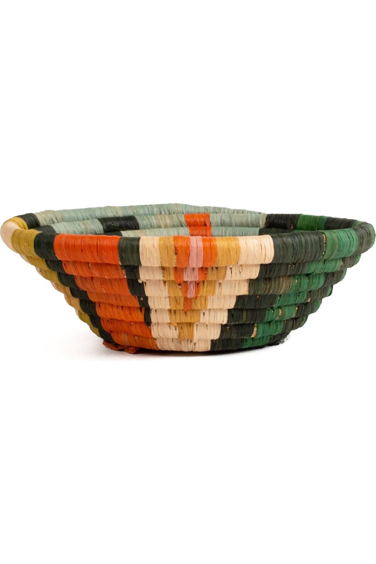 Seratonia Woven Bowl - 8" Jungle