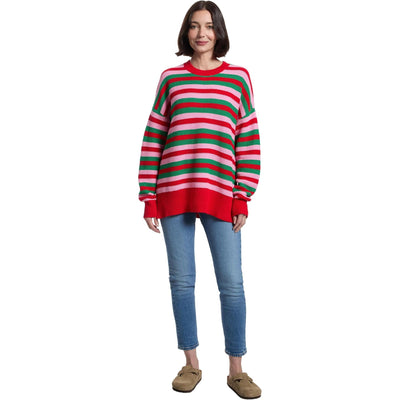 Callie Sweater Rugby Stripe