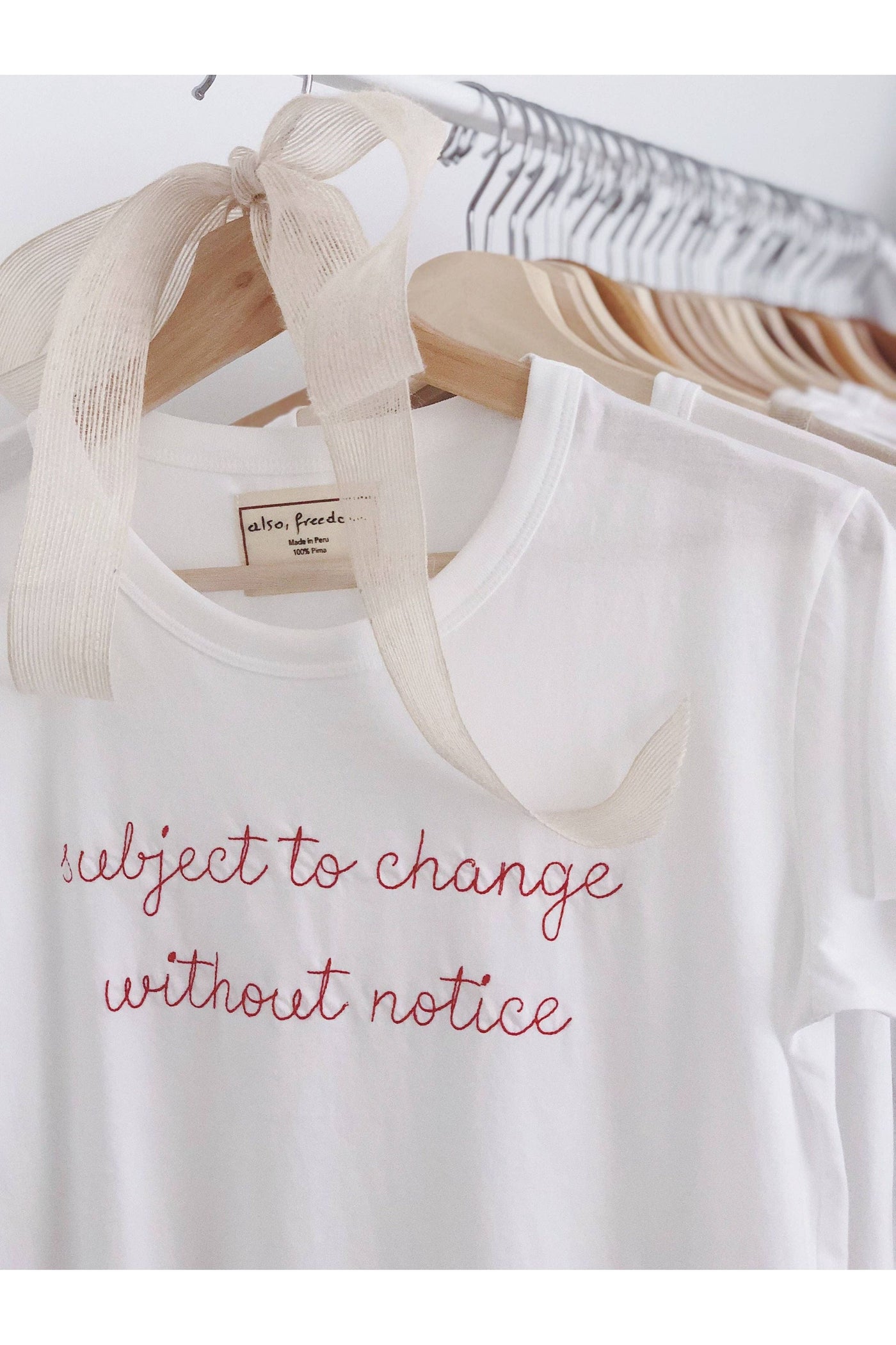 Subject to Change Without Notice Tee